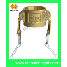 NPT/Bsp Brass Camlock Type DC Coupling for Connecting Pipes